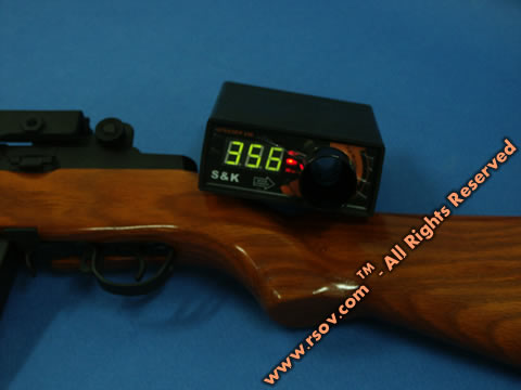 замер скорости винтовки M14 (Mk.14) KART (Китай) замер скорости винтовки M14 (Mk.14) KART (Китай)