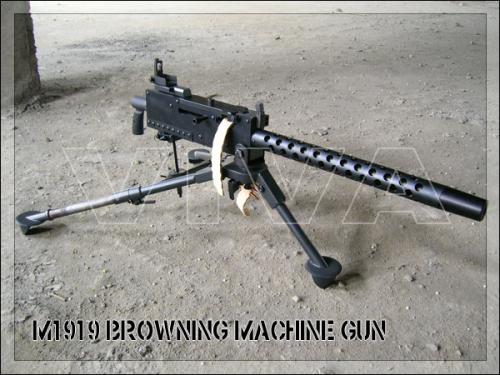 страйбольный пулемет Браунинг М1919 от Viva Arms