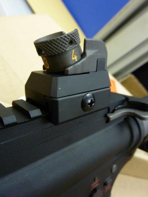 HK416 GBB от WE задний целик HK416 GBB от WE задний целик