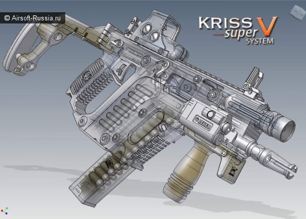 Kriss Vector от фирмы KWA в формате AEG