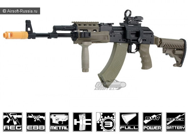 Javelin Airsoft Works: Tactical AK-74 EBB-R (Фото 2)