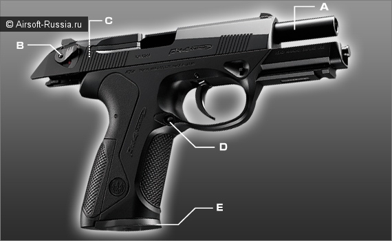 Tokyo Marui: Beretta Px4 GBB (Фото 2)