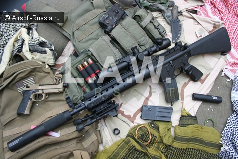 LAW Airsoft: MK12 SPR в нескольких модификациях (Фото 5)