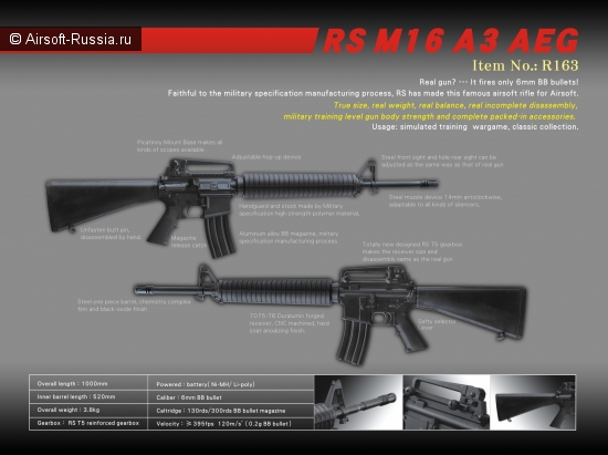 Real Sword: M4 и M16 (Фото 5)