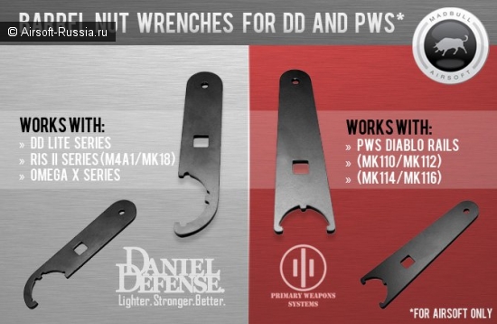 MadBull: ключи для Daniel Defense и PWS