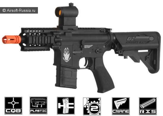 Airsoft GI G4 с отдачей