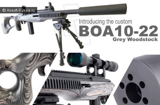 Black Ops: BOA10-22 Grey Woodstock