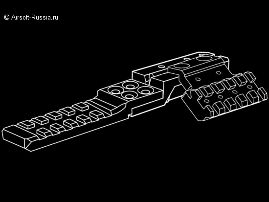 Strike Industries: составные рельсы для AK