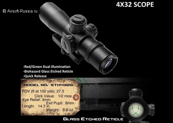 NcSTAR Mark III 4×32