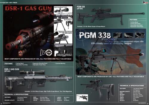 снайперская винтовка ARES DSR-1, ARES PGM-338