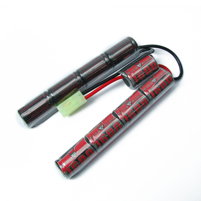 аккумуляторы KingArms Crane Stock Type 1600mAh 9.6В для страйкбола аккумуляторы KingArms Crane Stock Type 1600mAh 9.6В для страйкбола