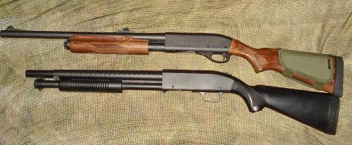 спринговый дробовик от А.С.М. и Remington 870 спринговый дробовик от А.С.М. и Remington 870