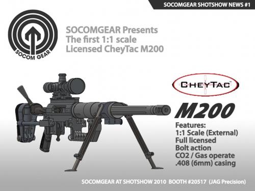 снайперская винтовка Cheytac M200 от SOCOM Gear оружие для страйкбола снайперская винтовка Cheytac M200 от SOCOM Gear оружие для страйкбола