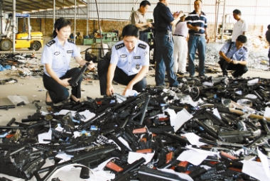 Shenzhen Daily, cyma, AGM, контрабанда эйрсофт оружия из китая