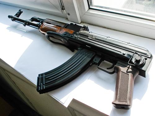 общий вид слева эйрсофт AEG CYMA cm048s AKMS