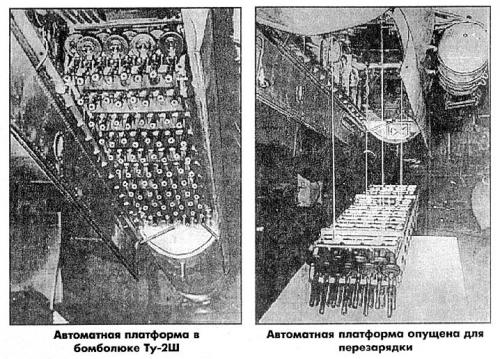 ППШ на автоматной платформе в бомболюке самолета ТУ-2Ш ППШ на автоматной платформе в бомболюке самолета ТУ-2Ш