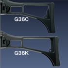 H&K G36K: различие прикладов \"К\" и \"С\" серии H&K G36K: различие прикладов \"К\" и \"С\" серии