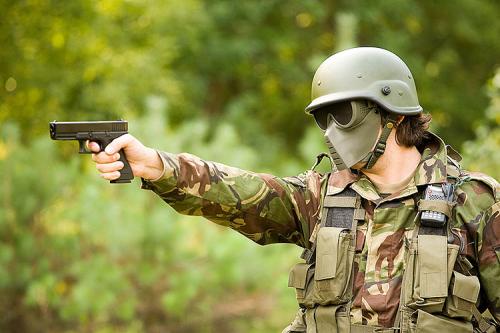 Страйкбол, Реплика американского шлема PASGT, Glock 17 Страйкбол, Реплика американского шлема PASGT, Glock 17