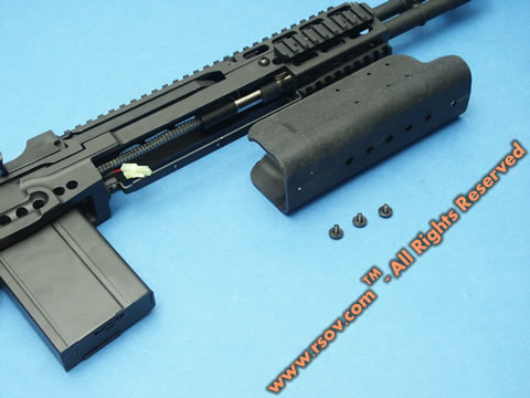 крепелние пластикого цевья на винтовке M14 EBR (Mk14 Mod 0 EBR) производства KART (Китай),rsov крепелние пластикого цевья на винтовке M14 EBR (Mk14 Mod 0 EBR) производства KART (Китай),rsov