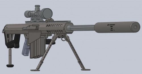 страйкбольная снайперская винтовка Barrett M82A1 v2 от SOCOM Gear страйкбольная снайперская винтовка Barrett M82A1 v2 от SOCOM Gear