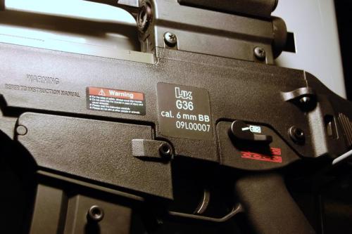 G36 от ARES с маркировками «Heckler and Koch» G36 от ARES с маркировками «Heckler and Koch»