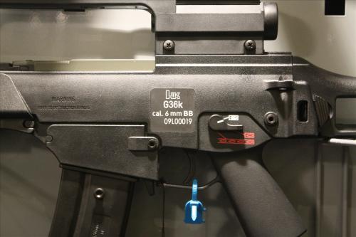 маркировки «H&K» на G36 от ARES Новинки страйкбола маркировки «H&K» на G36 от ARES Новинки страйкбола