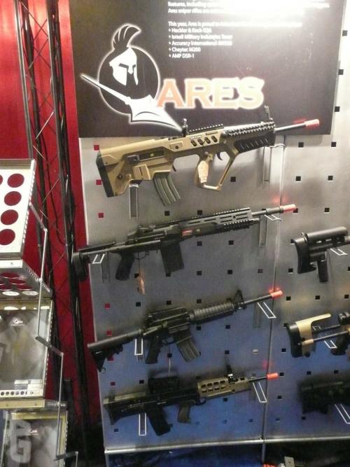 страйкбольное оружие от ARES линейки 2010 AEG страйкбольное оружие от ARES линейки 2010 AEG
