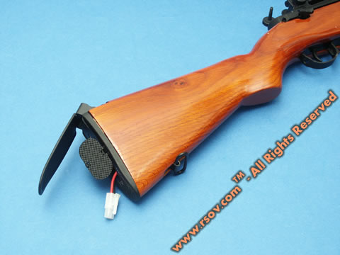 приклад винтовки M14 (Mk.14) AEG производства KART (Китай) с отсеком под аккумуляторные батареи приклад винтовки M14 (Mk.14) AEG производства KART (Китай) с отсеком под аккумуляторные батареи