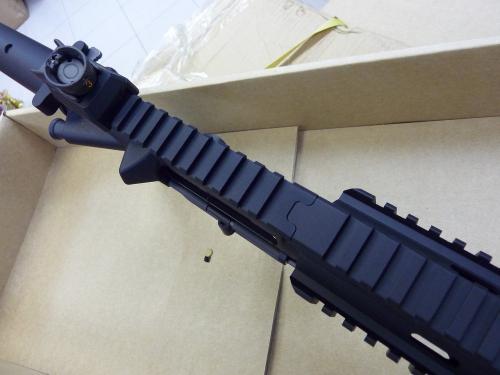 цевье и \"рельсы\" HK416 GBB от WE цевье и \"рельсы\" HK416 GBB от WE