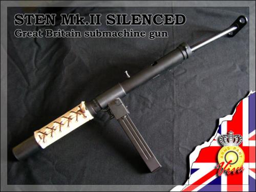 sten mk2 с интегрированным глушителем от китайской Viva Arms sten mk2 с интегрированным глушителем от китайской Viva Arms