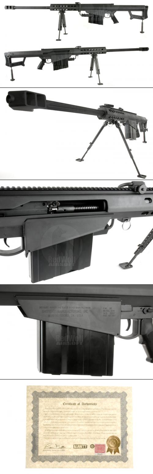 снайперская винтовка для страйкбола Barrett (v2) от SOCOM Gear страйкбольное оружие снайперская винтовка для страйкбола Barrett (v2) от SOCOM Gear страйкбольное оружие