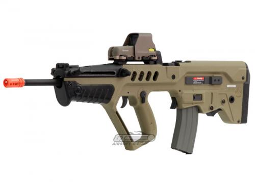 Tavor TAR-21 от ARES страйкбольное оружие с коллиматорным прицелом Tavor TAR-21 от ARES страйкбольное оружие с коллиматорным прицелом
