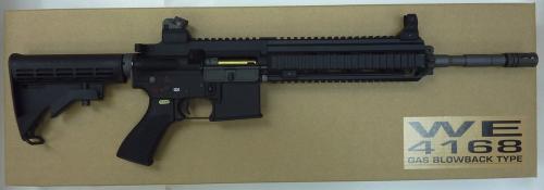 HK416 GBB от WE вид справа HK416 GBB от WE вид справа