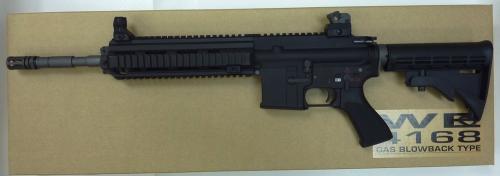 HK416 GBB от WE вид слева HK416 GBB от WE вид слева