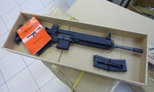HK416 GBB комплект поставки оружия для страйкбола от WE HK416 GBB комплект поставки оружия для страйкбола от WE